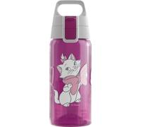 SIGG - Gourde pour enfant - Viva One Disney - Marie - Convient pour les boissons gazeuses - Anti-fuite - Passe au lave-vaisselle - Sans BPA - Pour le sport et l'école - Rose - 0,5 l