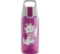 SIGG - Gourde pour enfant - Viva One Disney - Marie - Convient pour les boissons gazeuses - Anti-fuite - Passe au lave-vaisselle - Sans BPA - Pour le sport et l'école - Rose - 0,5 l