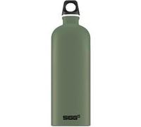 Sigg - Gourde Aluminium - Traveller Mustard - Certifiée Neutre En CO2 - Convient Aux Boissons Gazeuses - Étanche & Légère - Sans BPA - Pour Sport, Camping, Randonnée - Jaune Moutarde - 1L