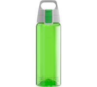 Sigg - Gourde Transparente en Tritan - Total Color Green - Convient Aux Boissons Gazeuses - Lavage Au Lave-Vaisselle - Étanche & Poids Plume - Sans BPA - Sport, Camping, Randonnée - Vert - 0,6L