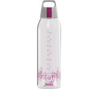 Sigg - Gourde Transparente Tritan - Total Clear ONE My Planet - Adaptée Boissons Gazeuses - Lavage Au Lave-Vaisselle - Étanche - Avec Filtre - Sans BPA - Sport, Camping, Rando, Yoga - Rose - 1,5L