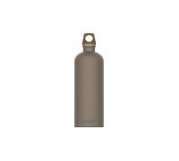 Sigg - Gourde Aluminium - Traveller MyPlanet Lighter Uni - Certifiée Neutre En CO2 - Convient Aux Boissons Gazeuses - Étanche & Légère - Sans BPA - Pour Sport, Camping, Randonnée - Gris - 1L