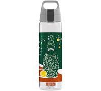 Sigg Gourde Tritan Total Clear One Roland Garros - Convient pour les boissons gazeuses - Passe au lave-vaisselle - Anti-fuite - Légère - Sans BPA - 0,75 l