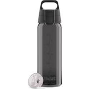 Sigg - Gourde Tritan - Total Color ONE anthracite - Convient pour les boissons gazeuses - Passe au lave-vaisselle - Anti-fuite - Légère - Sans BPA - Gris - 0,6 l
