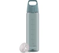 SIGG - Gourde Tritan - Total Color ONE Morning Blue - Convient pour les boissons gazeuses - Passe au lave-vaisselle - Anti-fuite - Légère - Sans BPA - Bleu - 0,75 l