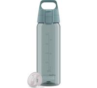 Sigg - Gourde Tritan - Total Color ONE Morning Blue - Convient pour les boissons gazeuses - Passe au lave-vaisselle - Anti-fuite - Légère - Sans BPA - Bleu - 0,6 l
