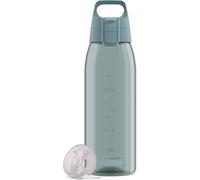 Sigg - Gourde Tritan - Total Color ONE Morning Blue - Convient pour les boissons gazeuses - Passe au lave-vaisselle - Anti-fuite - Légère - Sans BPA - Bleu - 1 l