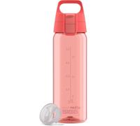 Sigg - Gourde Tritan - Total Color ONE Watermelon - Convient pour les boissons gazeuses - Passe au lave-vaisselle - Anti-fuite - Légère - Sans BPA - Rose - 0,6 l