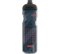 Sigg - Gourde Vélo Isotherme - Pulsar Therm Night - Gourde Souple Ultra-Légère - Compatible Lave-vaisselle - Étanche - Sans BPA - Accessoire Sport Outdoor & Vélo - Noir - 0,65L