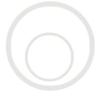 SIGG Kit de joints pour bouchon Hero & Feel (taille unique), Pièce de rechange pour gourde SIGG, Anneau d'étanchéité pour bouchon rotatif hermétique