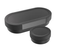 SIGG Lumo L Black Boîte à déjeuner avec boîte supplémentaire, 2 en 1, sans BPA, noire, 1 l