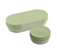 SIGG Lumo L Eco Green - Boîte à déjeuner avec boîte supplémentaire - 2 en 1 - Sans BPA - Vert - 1 l