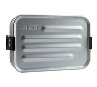 Sigg - Lunch Box Aluminium - Metal Box Plus - Avec Compartiments - Design Primé - Étanche - Extrêmement Légère - Sans BPA - Alu - Taille S - 170 x 117 mm