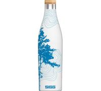 SIGG Meridian Gourde Isotherme (0.5 L / 0.7 L), Gourde Acier Inoxydable Étanche Et Sans Substances Nocives, Bouteille d'Eau pour Boissons Chaudes & Froides