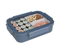 SIGG Nimo L Deep Blue Boîte à déjeuner légère 2 en 1, sans BPA, bleue, 1 l
