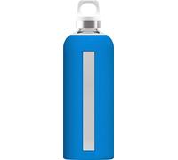 SIGG Star Electric Blue 0,85L Gourde Verre avec couvercle, sans BPA bleu 8774.50