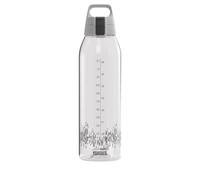 SIGG Total Clear ONE MyPlanet 1,5 L anthracite sans BPA fermeture à une main