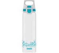 SIGG Gourde Total Clear ONE My Planet – Tritan transparente, étanche, filtre, sans BPA, 0,75 L, gris