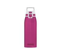 Sigg - Gourde Transparente en Tritan - Total Color Berry - Convient Aux Boissons Gazeuses - Lavage Au Lave-Vaisselle - Étanche & Poids Plume - Sans BPA - Sport, Camping, Randonnée - Rose - 1L
