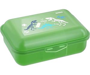 Sigg VIVA Lunchbox Jurassica (1 L) Boîte à goûter pour enfants sans BPA pour l'école, Boîte à goûter avec fermeture à clapet & séparateur, Made in Germany