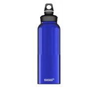 Sigg Wide Mouth Bottle Traveller Gourde Bleu Foncé 1,5 L Bleu