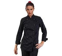 SIGGI Amabel, Jacke Chef Frau Mixte, Schwarz,