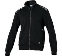 SIGGI Felpa Zip Lunga TASK2 Robe de Demoiselle d'honneur, Schwarz, XS Mixte