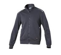 SIGGI Felpa Zip Lunga TASK2 Robe de Demoiselle d'honneur, Seize If Grey, 3XL Mixte