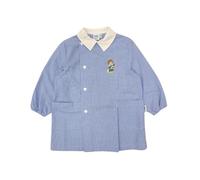 Siggi Group, Tablier de maternelle pour enfant, uniforme scolaire à carreaux bleu et blanc, adapté à l'école maternelle enfant, Tableaux ciel 33GR4045, 60 cm (5 ans)