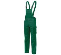 SIGGI - Pantalon bavette 'New Extra' en Coton 100%, Couleurs variées. Quatre Poches. Poids par m² 270 GR - Taille: 50 - Variantes : Vert