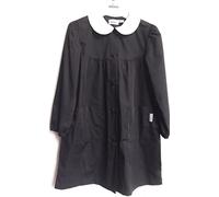 Siggi Tablier d'école élémentaire pour filles, Garçon, Noir , 10A-140CM