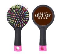 Sight Beyond Mind Brosse à cheveux démêlante Art Déco Base coussin