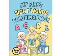 Sight Word Coloring Book for Kids: Learn to Read with Fun Coloring Activities | Early Reading Workbook for Preschool & Kindergarten Ages 3-5 | ... Sight Words | 8.5 x 11inch | 104 Pages