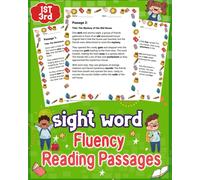Sight Word Fluency Reading Passages For Grades 1st To 3rd: Elevate Early Reading Skills With Our Engaging Sight Word Fluency Passages Designed For Grades 1-3