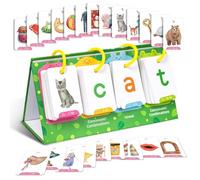 Sight Word Spelling Cards - Cartes flash éducatives pour l'apprentissage précoce | Jeu amusant de lecture et d'écriture pour crèche, usage domestique et en classe, outils d'alphabétisation pour