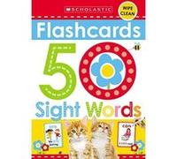 Sight Words Flashcards: Wipe Clean (Scholastic Early Learners) - [Version Originale] Inconnu (Auteur)