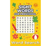 Sight Words for Preschool Word Search Puzzle: Word Search with Easy to Read Print about Sight Words for Preschoolers | 6x9 inches | Gift for Vacation, Teaching, Students, Learners, Free Time
