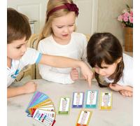 Sight Words Kids -16,7 cm Cartes Flash d'apprentissage | Jeu de Mots à Vue-Cartes Flash pour, Jeux de langage phonique, Jouets d'apprentissage préscolaire pour Apprendre à Lire et à écrire