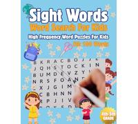 Sight Words Word Search For Kids: High Frequency Word Puzzles For Kids: 5th Grade Sight Word Search Puzzle Book: 300 High-Frequency Word Puzzles to ... Skills | Fun Learning Activities for Kids