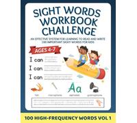 Sight Words Workbook Challenge: 100 High-Frequency Words - Vol 1
