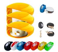 Sightgaze Automatic Cord Reel, Sightgaze Retractable Cable Management Charging Cord Organizer, for USB, Headphone, Data Cables, No More Tangled Cords (Orange,3PCS)