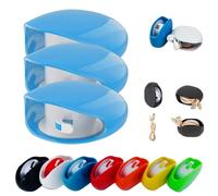 Sightgaze Automatic Cord Reel, Sightgaze Retractable Cable Management Charging Cord Organizer, for USB, Headphone, Data Cables, No More Tangled Cords (Blue,3PCS)