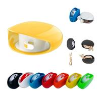 Sightgaze Automatic Cord Reel, Sightgaze Retractable Cable Management Charging Cord Organizer, for USB, Headphone, Data Cables, No More Tangled Cords (Yellow,1PC)