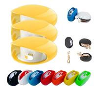 Sightgaze Automatic Cord Reel, Sightgaze Retractable Cable Management Charging Cord Organizer, for USB, Headphone, Data Cables, No More Tangled Cords (Yellow,3PCS)