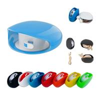 Sightgaze Automatic Cord Reel, Sightgaze Retractable Cable Management Charging Cord Organizer, for USB, Headphone, Data Cables, No More Tangled Cords (Blue,1PC)