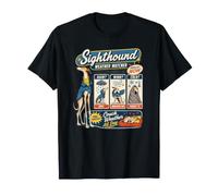 Sighthound Weather Watcher Canapé Humoristique pour Chien T-Shirt