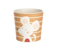Sigikid 25356 Tasse pour enfant Motif souris rPET « 4 amis » recommandée pour les enfants à partir de 2 ans Durable, robuste et durable