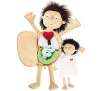 sigikid 38322, Fille et Garçon, poupée d'activité Erwin le petit patient, multicolore Multicolore G