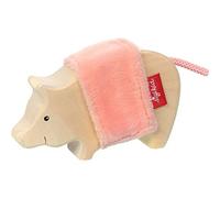 Sigikid 39511 Wooden animal pig Mädchen und Jungen Baby Toy, Recommended from 3