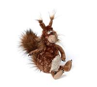 Sigikid 39699 BeastsTown Forest Flyer Écureuil Doudou : Collectionner, Offrir, Jouer, câliner, Enfants Adultes de 3 à 99 Ans, Marron/écureuil, 34 x 16 x 25 cm